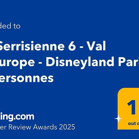 La Serrisienne 6 - Val D'Europe - Disneyland Paris - 9 Personnes Chessy  Bagian luar foto
